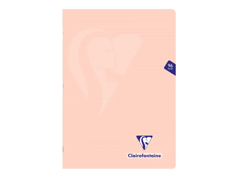 Caiet capsat A4, 48 file, Clairefontaine Mimesys, Pastel