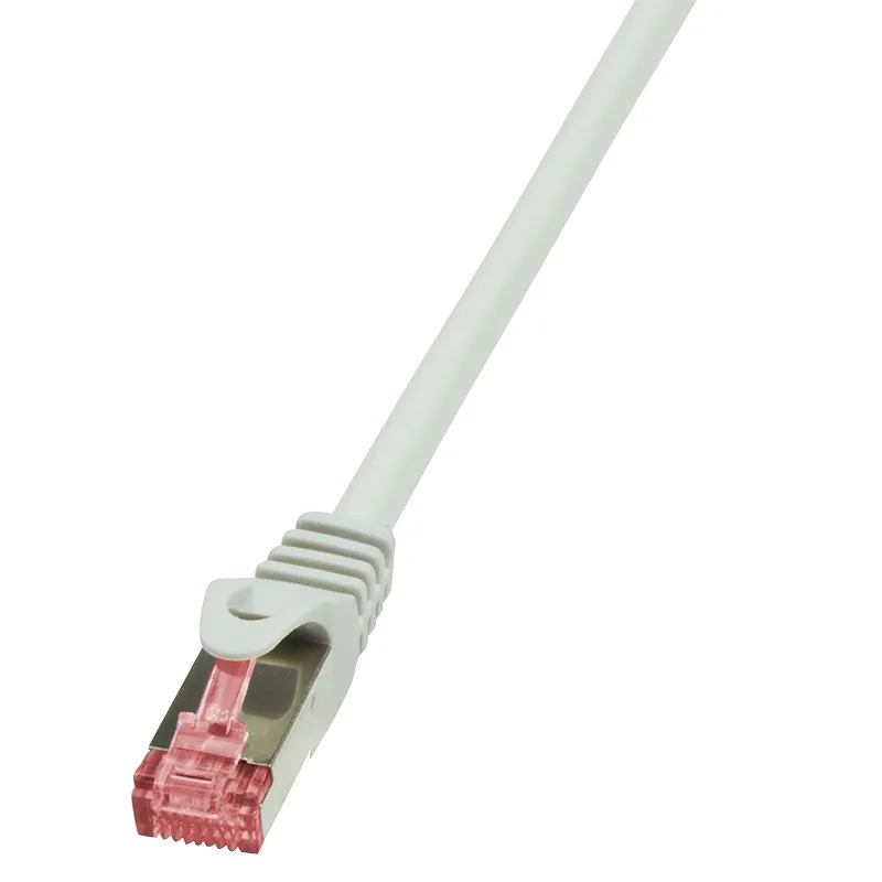 PATCH CORD S/FTP LOGILINK Cat6, LSZH, cupru, 0.25 m, gri, AWG27 CQ2012S