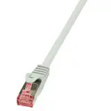 PATCH CORD S/FTP LOGILINK Cat6, LSZH, cupru, 0.25 m, gri, AWG27 CQ2012S