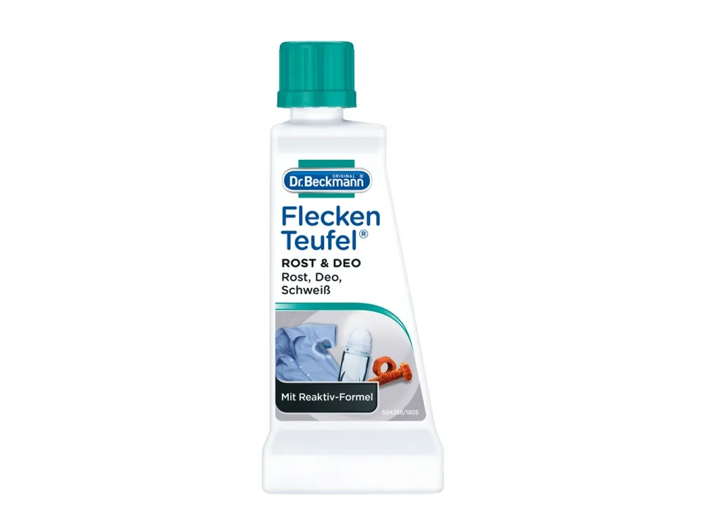 Soluție îndepărtare pete rugină & deodorant Dr. Beckmann 50 ml