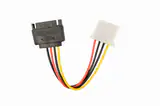 Cablu alimentare 15-pin SATA (T) la 4-pin Molex (M), 0.15m, Gembird CC-SATA-PS-M