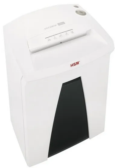 Distrugator documente manual HSM Securio B24, 25-27 coli, fasie (5.8 mm), securitate 2 "H-1781111" (timbru verde 11 lei)