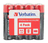 BATERIE VERBATIM  AA (R6), 1.5V alcalina,  4 buc., shrink wrap 49501