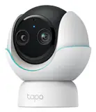 Dual-Lens Smart Baby Camera SPEC:2K QHD (2560x1440) &1080p (1920×1080), 2.4G/5GHz, Bluetooth 5.0, Horizontal 360º FEATURE: Dual Lens, Pan/Tilt, Smart AI Detection (covered face, baby crying, safety fence, baby snap, motion, people, pets, abnormal sound), Baby Tracking, Customizable Night Vision