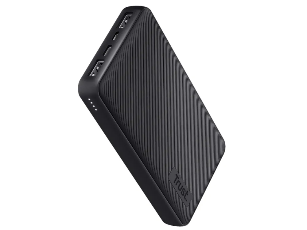 Powerbank Trust Eco PRIMO 15,000 mAh, negru "24677" (timbru verde 0.98 lei)