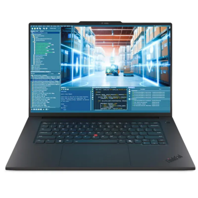 Laptop Workstation Lenovo ThinkPad P1 Gen 8, cu procesor Intel Core Ultra 9 285H, 16'' IPS, 32 GB LPDDR5x, 1 TB, nVidia RTX PRO 1000, 8GB GDDR7, Windows 11 Pro, 3 ani Garantie