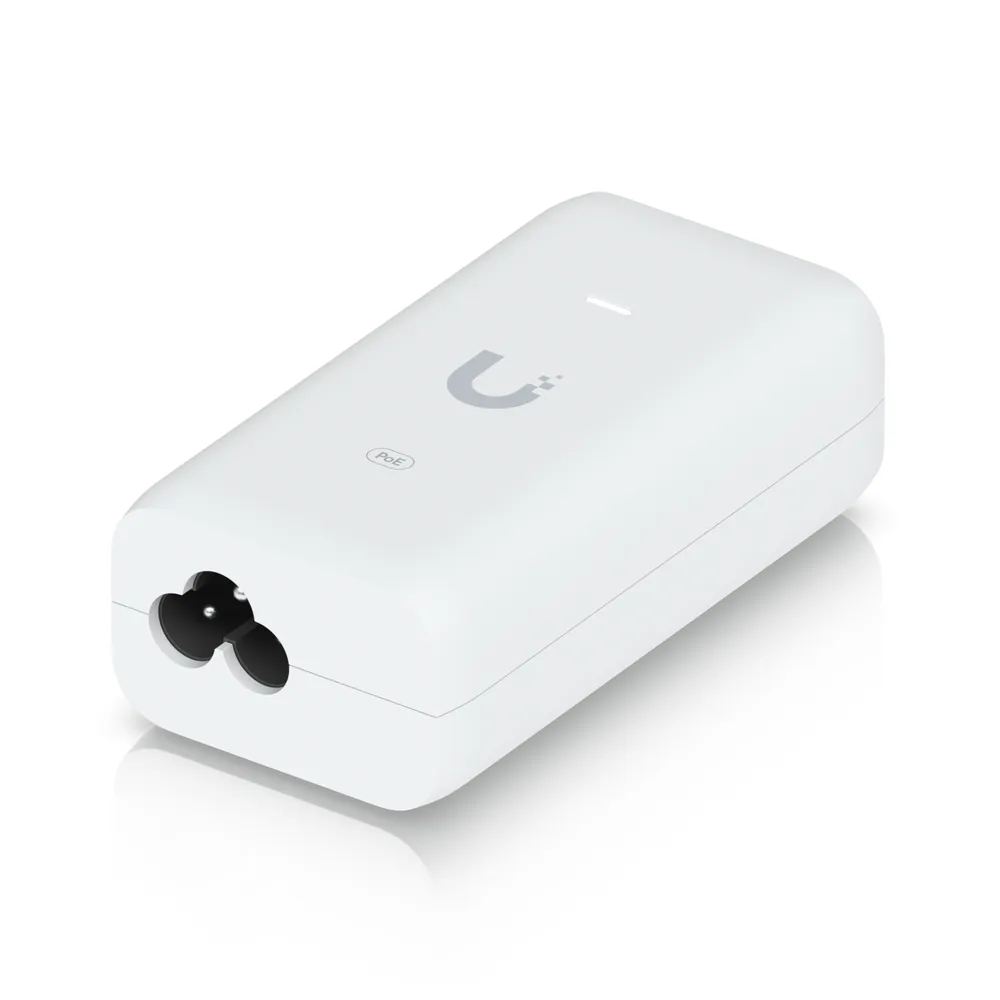 U-POE is designed to power 802.3af PoE devices. U-POE-AF delivers up to 15W of PoE that can be used to power U6-Lite-EU and other 802.3af devices, while also protecting against electrical surges (ESD)