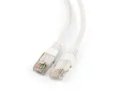PATCH CORD  UTP SPACER Cat5e,  cupru-aluminiu,   0.25 m, alb, AWG26,  SP-PT-CAT5-0.25M
