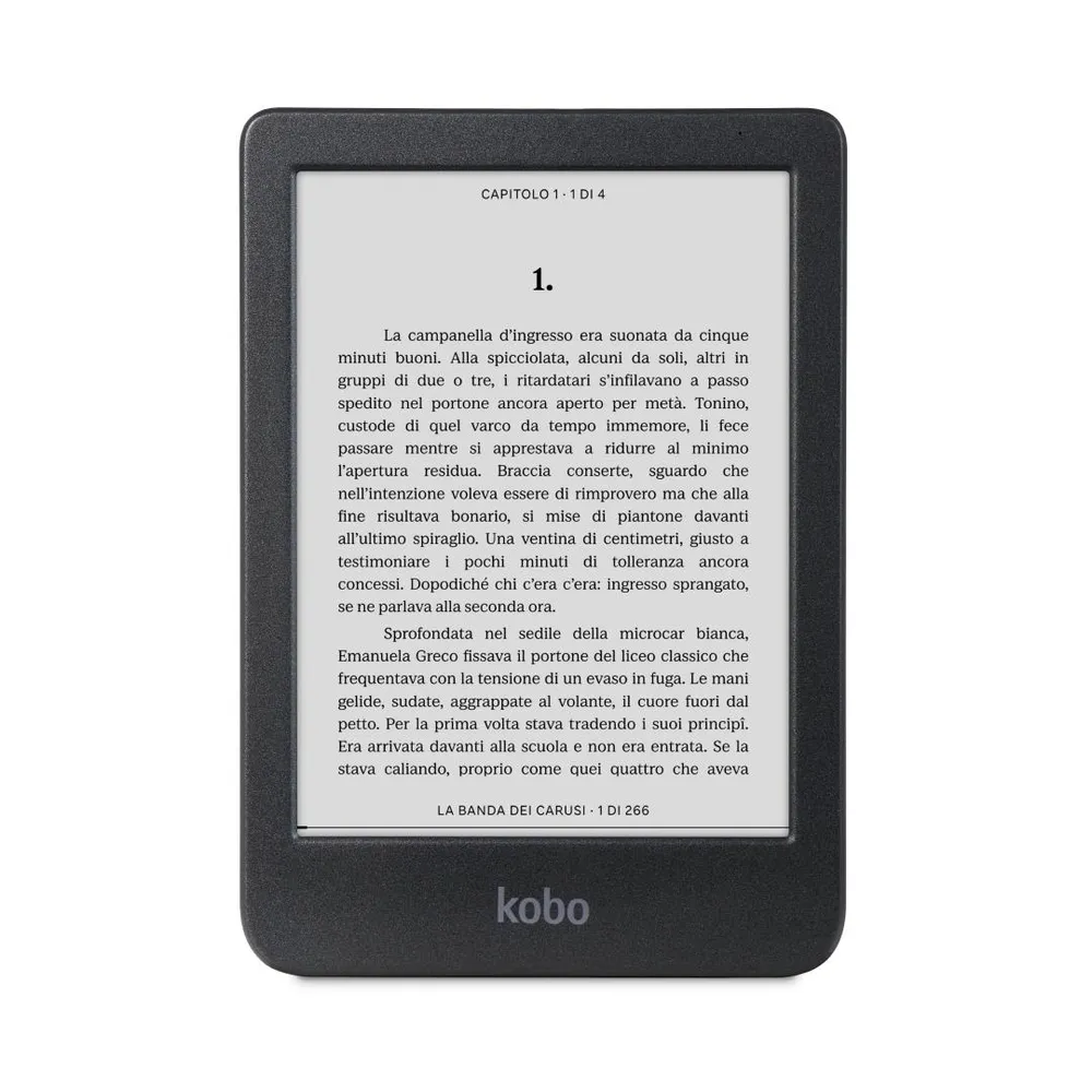 READER INK 6" 16GB KOBO CLARA/N365-KU-BK-K-EP RAKUTEN KOBO