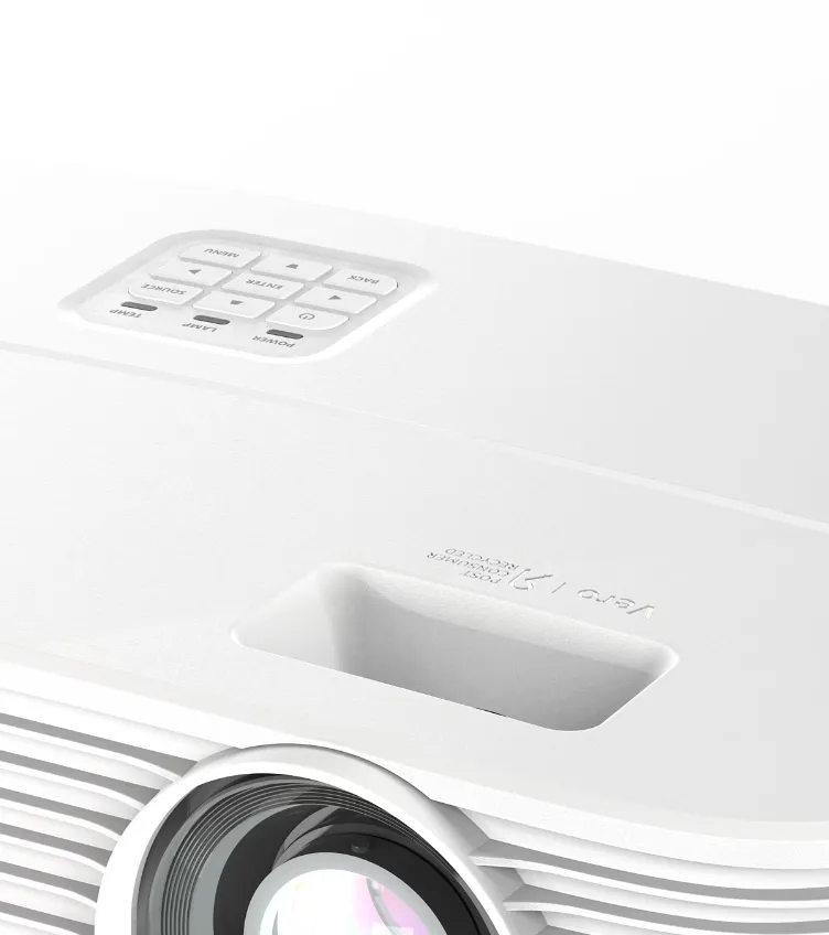 Videoproiector Acer P1358i, WXGA 1280* 800. up to WUXGA 1920* 1200, 5.000 lumeni, 16:10/ 16:9/ 4:3, 20.000:1, zoom 1.3x, lampa 5.000- 15.000 ore, 27 dB, boxa 10W, Component Video (D-sub), 2* HDMI, Composite Video (RCA), PC audio, USB (Wireless dongle, Hidden Type A2.0), DC Out (5V/1.5A, USB Type A)