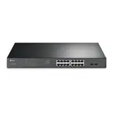 SWITCH TP-LINK  16 porturi Gigabit, 16 x POE 192W total power, 2 x SFP TL-SG1218MPE