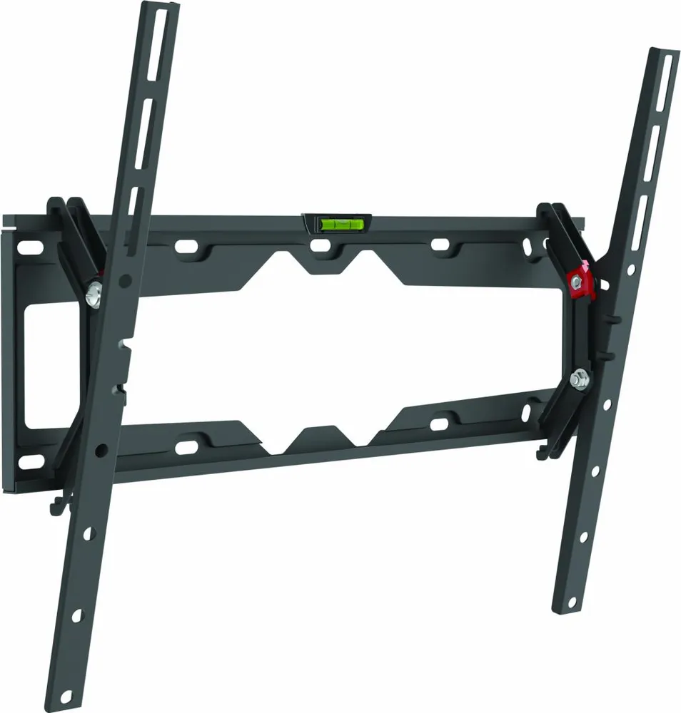 SUPORT de perete BARKAN, pt 1 TV/monitor plat, curbat, diag. max 65 inch, inclinare, max 50 Kg, "E310+.B"
