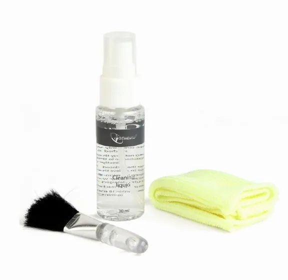 KIT curatare LCD 3-in-1 GEMBIRD, 1 solutie curatare 30ml, pensula, 1 servetel microfibra, CK-LCD-04