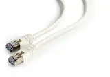 PATCH CORD FTP GEMBIRD Cat6, 0.5 m, alb, AWG26, ecranat PP6-0.5M/W