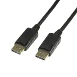 CABLU video LOGILINK, DisplayPort (T) la DisplayPort (T), 10m, rezolutie maxima 4K (3840 x 2160) la 60 Hz, negru