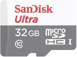 CARD MicroSD SANDISK, 32 GB, MicroSD, clasa 10, standard UHS-I U1, SDSQUNR-032G-GN3MN