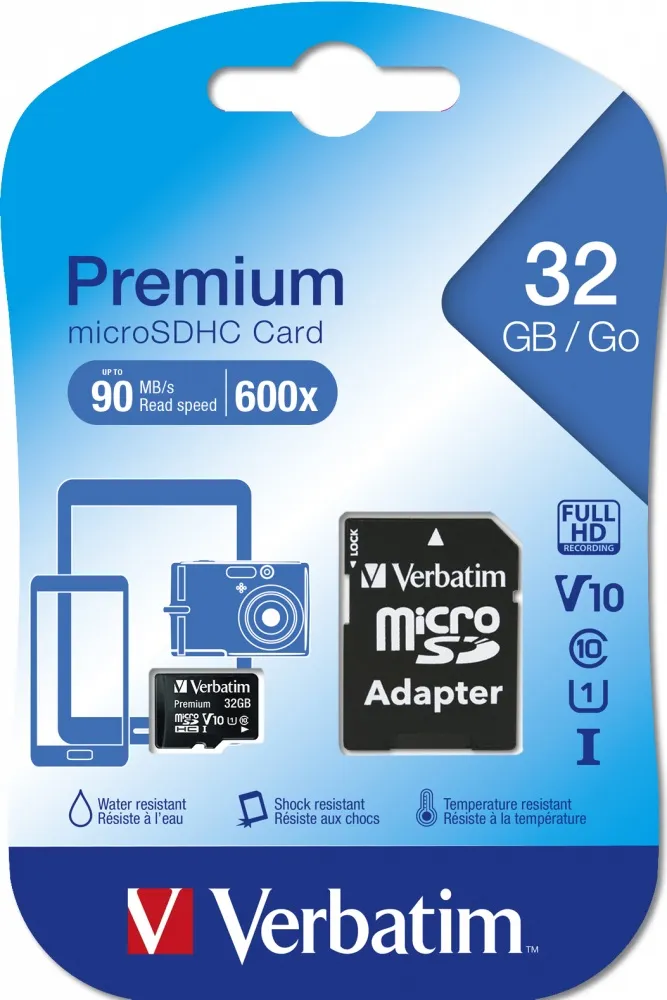 Card memorie Verbatim MICRO SDHC 32GB 44083