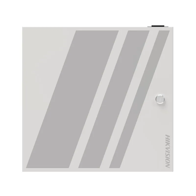 Centrala control acces Hikvision DS-K2704X, 10/100/1000 Mbps, interfete: 1x Network, 4x Lock Control, 4x Exit Button, 4x Door Contact Input, 8x Alarm Input, 4x Alarm Output, 1x TAMPER, 7x RS-485, 4x Wiegand(W26, W34), 1x USB, 1x Fire Interface, capacitate: 100 000 utilizatori, 10 000 aprente, 200