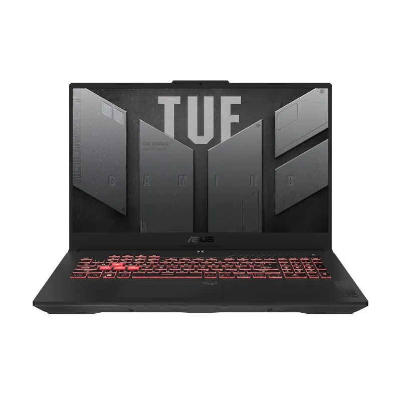 Laptop Gaming ASUS TUF Gaming A17, cu procesor AMD Ryzen 7 7445HS, 17.3'' IPS, 16 GB DDR5, 512 GB, NVIDIA GeForce RTX 4050, 6GB GDDR6, Fr OS, 2 ani Garantie