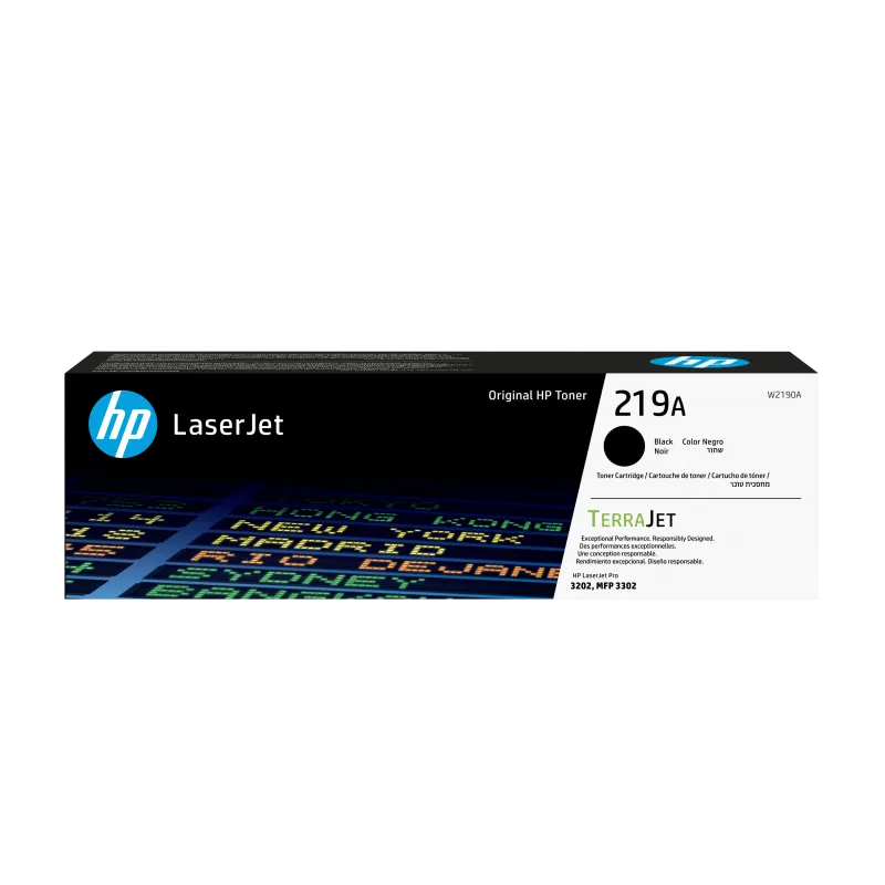 Toner Original HP Black, nr.219A, pentru LJ Pro 3201|3204|3288|3302, 1.3K, incl.TV 1.2 RON, "W2190A"