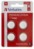 BATERIE VERBATIM, butoni (CR2032), 3V litiu, 4 buc