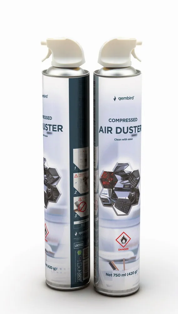 SPARY CURATARE CU AER COMPRIMAT, GEMBIRD 750ML