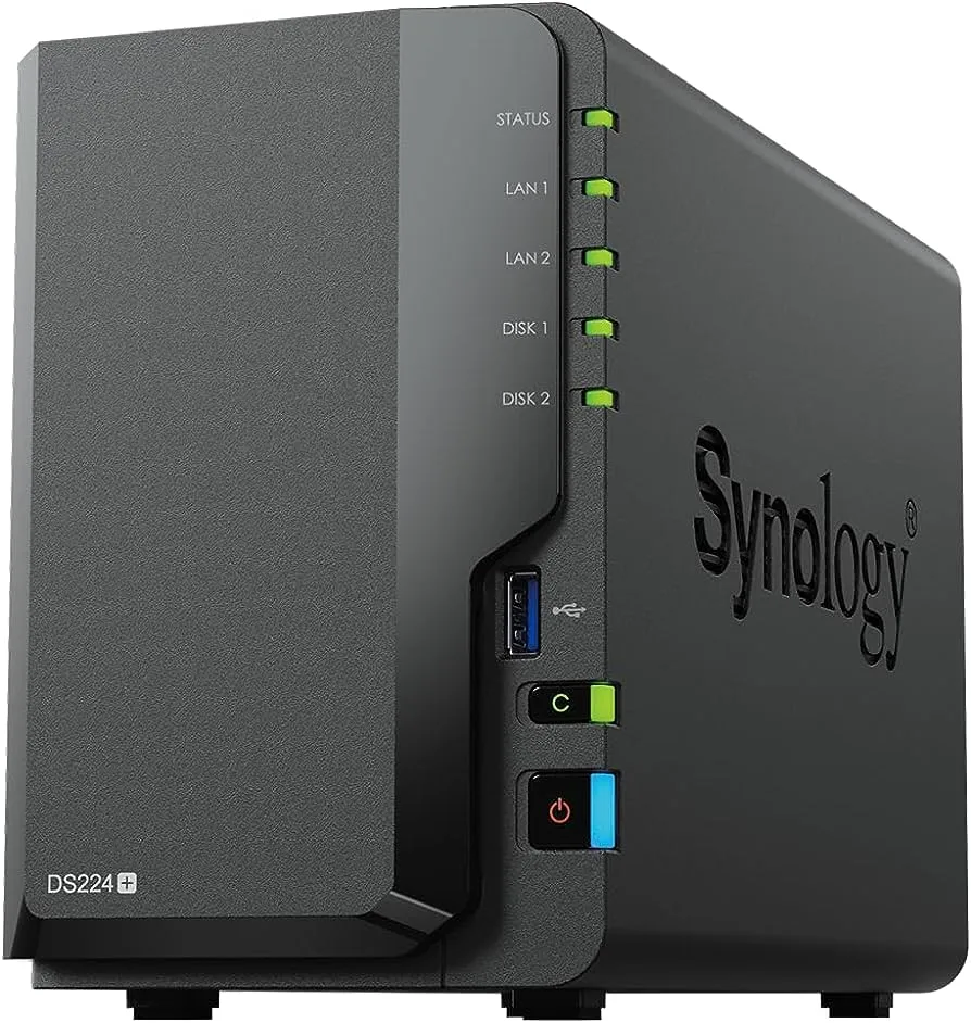 SYNOLOGY DS224+ 2-Bay NAS RTD1619B 2GB RAM DS224+