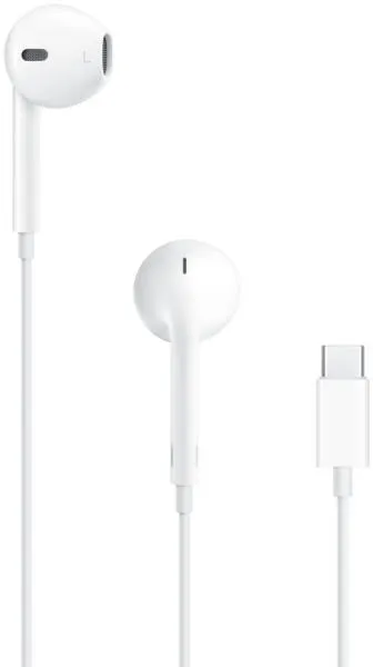 Casti EarPods (USB-C) White "MTJY3" (timbru verde 0.18 lei)