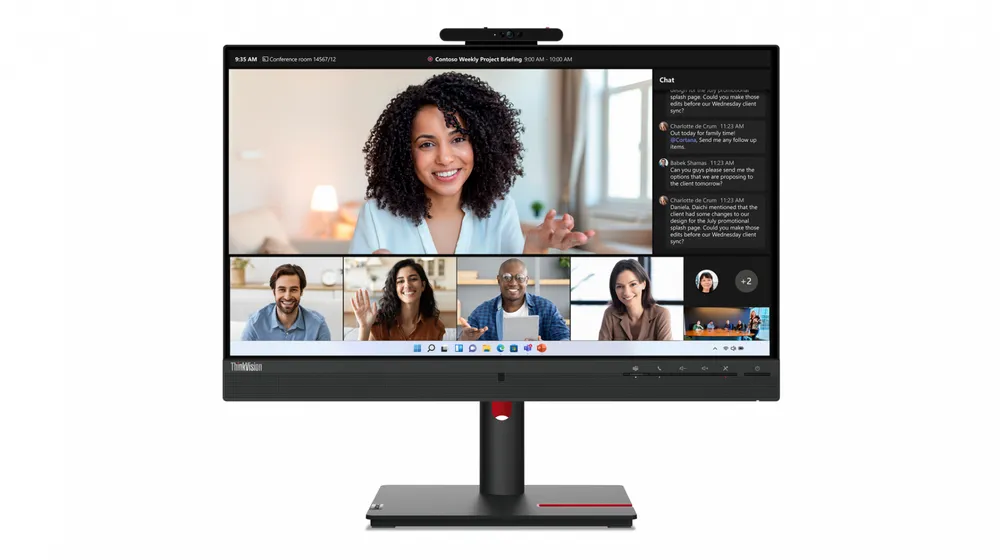 Lenovo ThinkVision T24mv-30 60,5 cm (23.8") 1920 x 1080 Pixel Full HD LED Negru