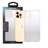 HUSA SMARTPHONE SPACER PENTRU IPHONE 12PRO MAX, PROTECTIE SUPLIMENTARA ANTISOC LA COLTURI, TRANSPARENTA