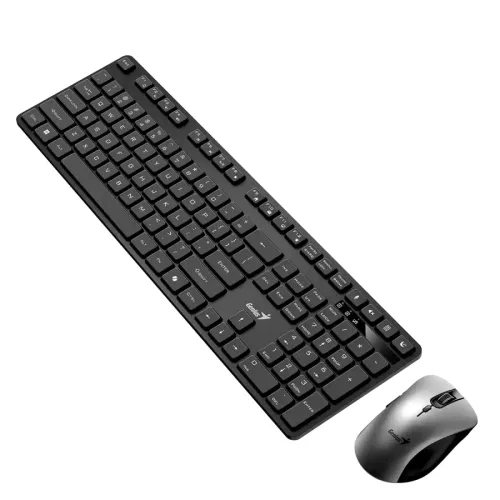 Kit wireless Genius Slimstar, negru "G-31340018400" (timbru verde 0.8 lei)
