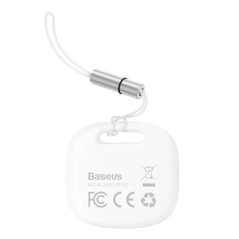 LOCALIZATOR Baseus T2 Pro, tag, durata viata baterie 365 zile, distanta localizare 10m, alb FMTP000002