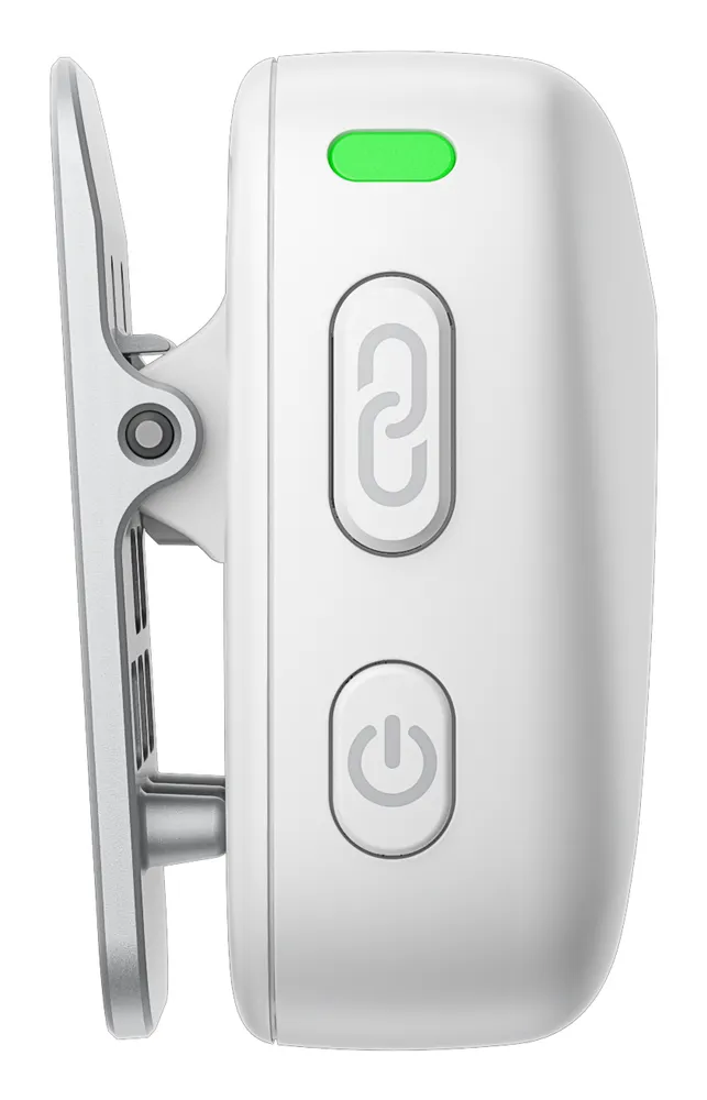 Microfon wireless DJI Mic Mini alb, auton. 11.5h1x mic, 1x incarc, raza actiune 400m, 17g "CP.RN.00000430.01" (timbru verde 0.03 lei)