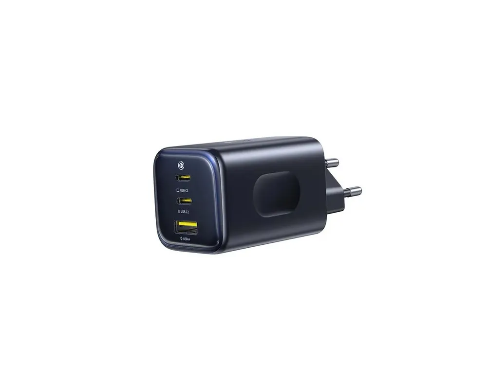 INCARCATOR retea Baseus PicoGo AE11, 100W, 1 x USB, 2 x USB Type-C, negru "E0121400" (include TV 0.18lei) - 6932172699932