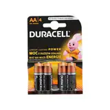 BATERII DURACELL AA 4BUC/SET
