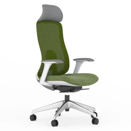 Scaun birou operational ergonomic prasinuos Lido HW Scaun birou Lido HW mesh  prasinuos