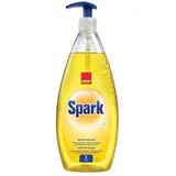 Detergent vase Spark Sano 1l elimina grasimea, parfum de lamaie Detergent vase 1l Spark Sano lamaie