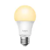 BEC LED wireless TP-LINK, 800lm, 8.7W, E27, se conecteaza la router Wi-Fi, intensitate reglabila, control prin smartphone cu aplicatia TAPO