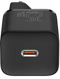 INCARCATOR retea Baseus Super Si, Quick Charge 25W, 1 x USB Type-C 5V/3A, negru "CCSP020101" (timbru verde 0.18 lei) - 6932172603724