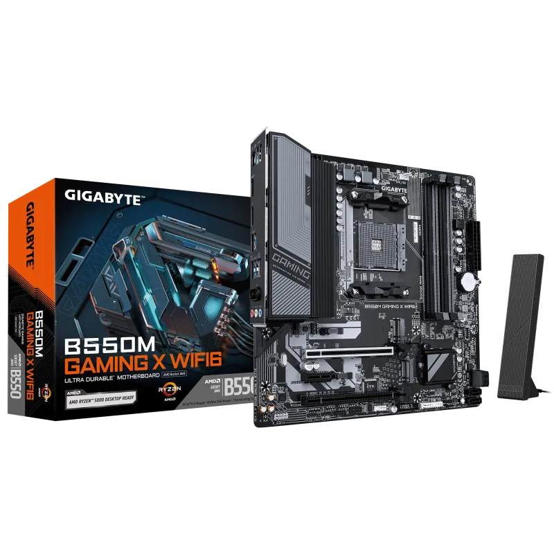 Placa de baza GIGABYTE B550M X WIFI6 AM4