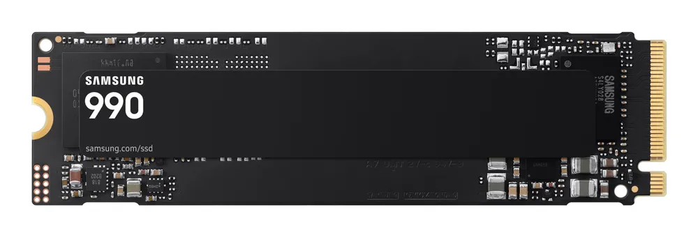 SAMSUNG 990 Basic SSD 1TB M.2 NVMe PCI 4.0 up to 7.150 MB/s read + up to 6.450 MB/s write Internal SSD for PCs NB consoles