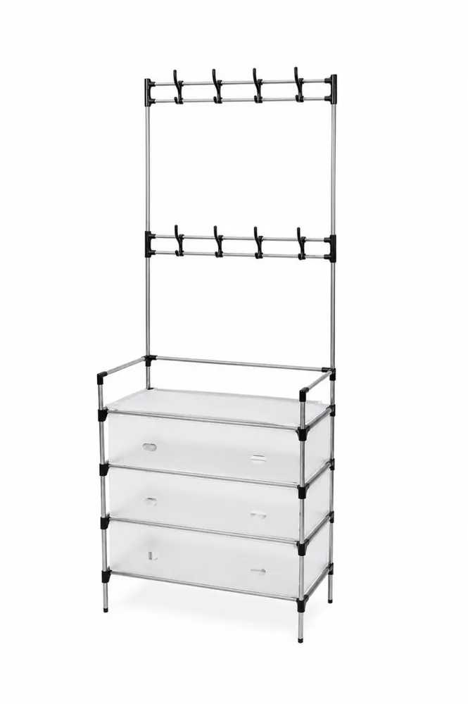 Suport pentru incaltaminte cu sertare 58x28x153 cm