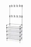 Suport pentru incaltaminte cu sertare 58x28x153 cm
