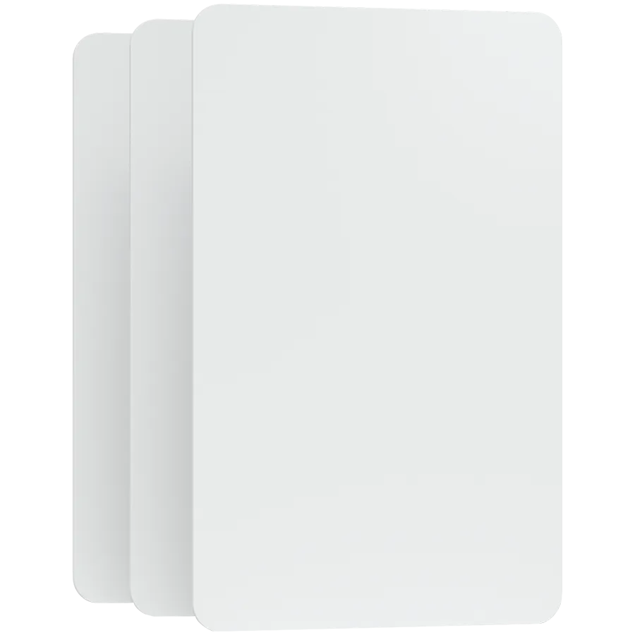 10-pck of highly-secure NFC crds used for access control within UniFi - White