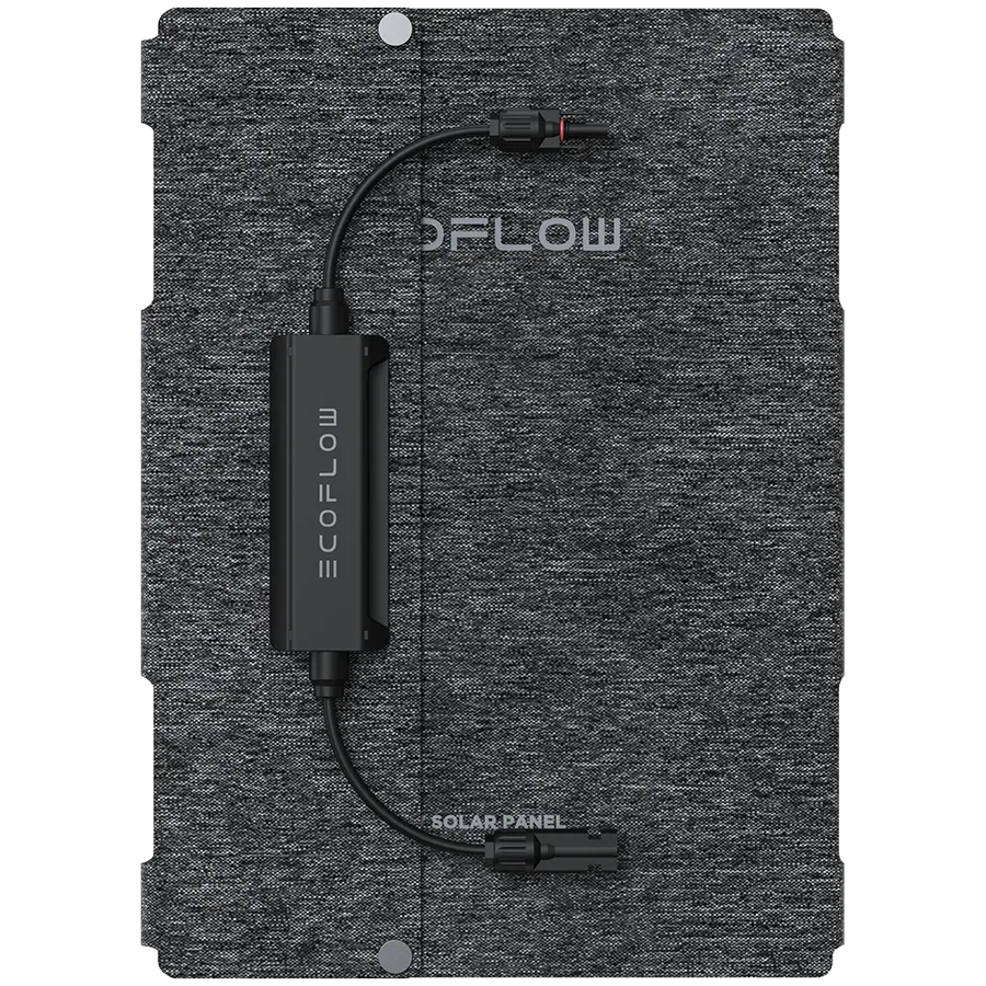 EcoFlow 45W Portable Solar Panel, Rated Power:45 Watts, Type-C, 1.4kg, IP68