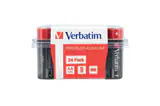 BATERIE VERBATIM  AA (R6), 1.5V alcalina, 24 buc., 49505