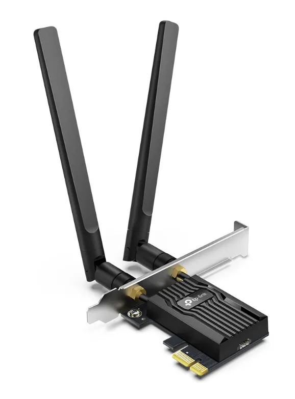 Placa Retea Archer TX55E AX3000 Wi-Fi 6 Bluetooth 5.2 PCIe Adapter