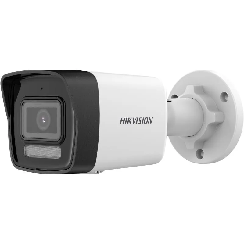 Camera de supraveghere IP Bullet 4MP Hikvision DS-2CD1043G2-LIUF(2.8MM), lentila fixa: 2.8mm, iluminare min: Color: 0.005 Lux @ (F1.6, AGC ON),B/W: 0 Lux cu IR: 30m, microfon incorporat, slot card de memorie: microSD/microSDHC/microSDXC card, up to 512 GB, alarma la evenimente: Motion detection