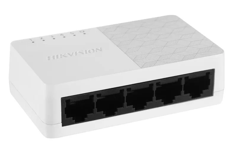 Hikvision DS-3E0505D-O Comutator plastic Gigabit cu 5 porturi