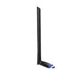 ADAPTOR RETEA Tenda AC650, extern wireless 2.4 GHz, USB 2.0 port, 650 Mbps, antena externa x 1, U10